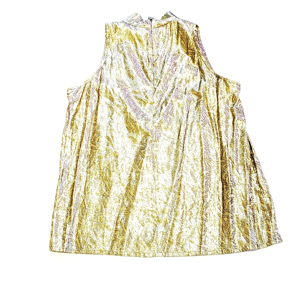 3/$25 Cedars | Vintage Gold Top Size Large - Picture 2 of 3